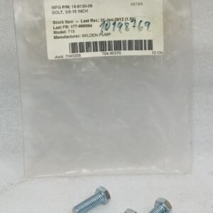 WILDEN PUMP 15-6130-08 BOLT