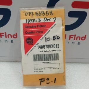 FISHER 14A6789X012 UPPER SEAL LOT OF 2 PACKETS