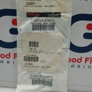 FISHER 1J873135072 PACKING BOX RING LOT OF 2