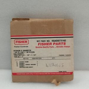FISHER CONTROLS RGASKETX162 GASKET KIT F/1" ES FISHER VLV-TCV-404 & FCV-418
