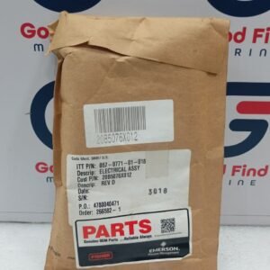 FISHER EMERSON 057-0771-01-018 ELECTRIC ASSY 20B5076X012 REV D PRESSURE SWITCH