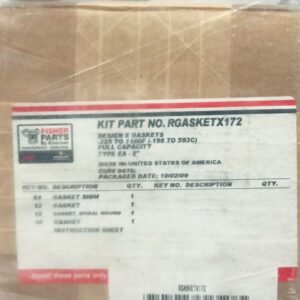 FISHER RGASKETX172 GASKET KIT LOT OF 2