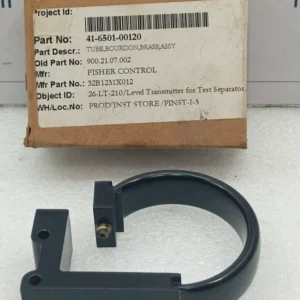 FISHER 32B1231X012 BRASS BOURDON TUBE ASSY