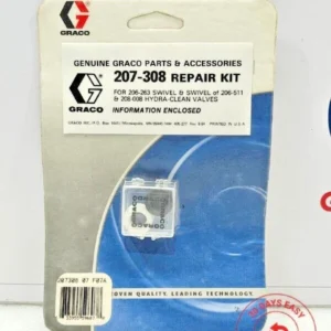 GRACO 207-308 REPAIR KIT FOR 206-263 SWIVEL